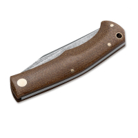Нож складной BOKER Boxer EDC Brown сталь M390 рукоять микарта превью 2