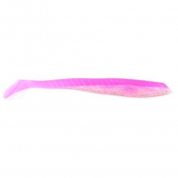 Pink Back Silver Glitter