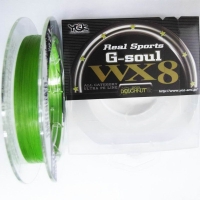 Плетенка YGK Real Sports G-Soul Wx8 150 м цв. Салатовый # 1,2