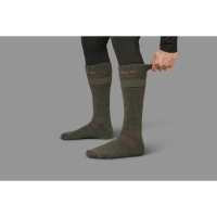 Носки HARKILA Pro Hunter 2.0 Long Socks цвет Willow green / Shadow brown превью 2