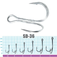 Крючок двойной OWNER SD-36TN № 10 (7 шт.)