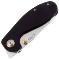 Нож складной полуавтоматический CJRB Maileah сталь AR-RPM9 рукоять стеклотекстолит G10 цв. Черный превью 3