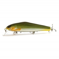 Воблер AR LURES Jerk Bait 115F цв. #002 Green Back