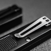 Нож автоматический BOKER Kwaiken Grip Auto Black сталь D2 черная рукоять алюминий черная превью 2