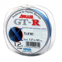 Плетенка SANYO Applaud GT-R X-tune PE 80 м 0,205 мм цв. серо-голубой