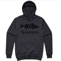 Толстовка SIMMS Walleye Logo Hoody цвет Charcoal Heather