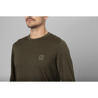 Толстовка HARKILA Base All Season L/S T-Shirt цвет Willow green превью 3