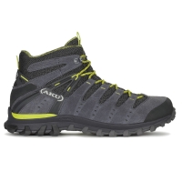 Ботинки треккинговые AKU Alterra Lite Mid GTX цвет Anthracite / Lime превью 5