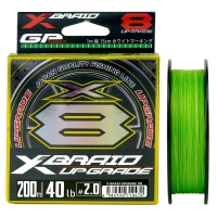 Плетенка YGK X-Braid Upgrade X8 200 м Зеленый / Белый #2