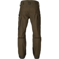 Брюки HARKILA Driven Hunt HWS Leather Trousers цвет Willow green / Shadow brown превью 9