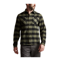Рубашка SITKA Riser Work Shirt цвет Covert / Black / Plaid превью 7