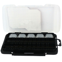 Коробка рыболовная MEIHO Light Game Case J цвет черный / белый