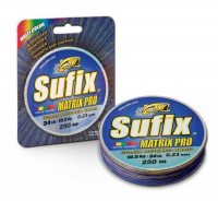 Плетенка SUFIX Matrix Pro x6 100 м 0,12 мм цв. Разноцветный