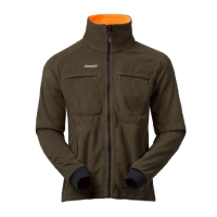 Куртка BERGANS Rana Reversible Jacket цвет Dark Olive / Neon Orange
