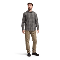 Рубашка SITKA Ambary LS Shirt цвет Obsidian Plaid превью 8