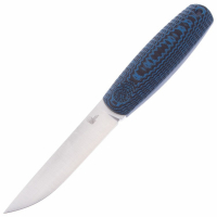Нож OWL KNIFE North-S сталь N690 рукоять G10 черно-синяя превью 1