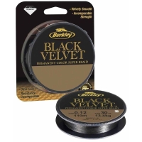 Плетенка BERKLEY Black Velvet 110 м 0,08 мм цв. черный