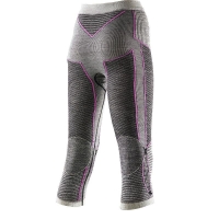 Кальсоны X-BIONIC Apani Merino By Lady Uw Pants Long цвет Черный / Серый / Розовый