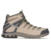 Ботинки треккинговые AKU Alterra Lite Mid GTX цвет Sand / Green превью 5