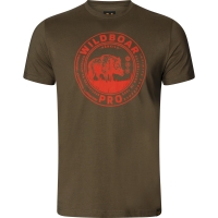 Футболка HARKILA Wildboar S/S T-Shirt цвет Willow green