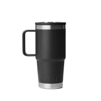 Термокружка YETI Rambler Travel Straw Mug 591 цвет Black превью 3