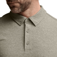 Футболка SITKA Essential SS Polo цвет Oak Heather превью 2