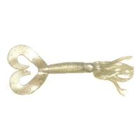 Твистер PRADCO YUM Gonzo Grub 12,5 см 5 (10 шт.) цв. pearl silver flake