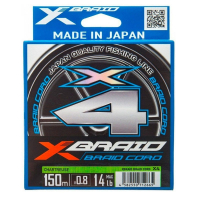 Плетенка YGK X-Braid Cord X4 150 м #0.6