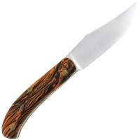 Нож охотничий BEAVER KNIFE HuliGun 10201 сталь Х12МФ рукоять Авторская микарта превью 6