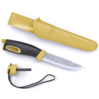 Нож MORAKNIV Companion Spark (с огнивом) цв. желтый