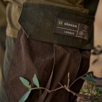 Брюки HARKILA Logmar Lightweight zip off Trousers цвет Dark Olive / Willow Green превью 3