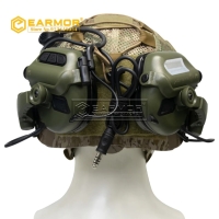 Наушники противошумные EARMOR M32X-Mark3 MilPro RAC Headset цв. Foliage Green превью 2