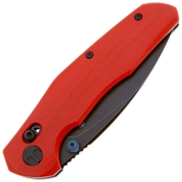 Нож складной BESTECH Ronan 14C28N рукоять стеклотекстолит G10 цв. Красный превью 3