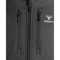 Куртка KING'S Hunter Ranger Soft Shell Jacket цвет Charcoal превью 3