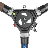 Сошка-трость LEOFOTO трипод LN-404C Carbon,Адаптер-чаша BA-75L,База платформы YB-75LC Long превью 4