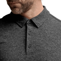 Футболка SITKA Essential SS Polo цвет Obsidian Heather превью 2