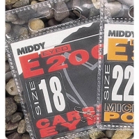 Крючок одинарный MIDDY E200 Mic Barb Eyed (10 шт.) № 16