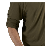 Рубашка HARKILA Trail L/S shirt цвет Willow green превью 5