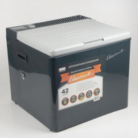 Холодильник электрогазовый CAMPING WORLD Unicool DeLuxe 42 л автомобильный