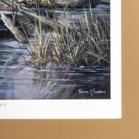 Картина Swanson репродукция Water Edge (олени разные) превью 2