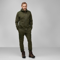 Толстовка FJALLRAVEN Keb Fleece Hoodie M цвет Deep Forest превью 6