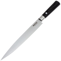 Нож с фиксированным клинком BOKER Damascus Carving Knife сталь VG-10,дамаск рукоять Дерево цв. Черный
