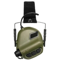 Наушники противошумные EARMOR М31 MOD3 Electronic Hearing Protector цв. Green