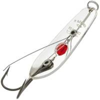 Блесна колеблющаяся KUUSAMO Rasanen 60/15 (бусинка, незацепляйка) код цв. C/S-S превью 2