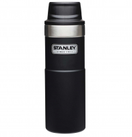Термокружка STANLEY Classic The Trigger Action Travel Mug 0,47 л (тепло 7ч / холод 10ч) цв. черный