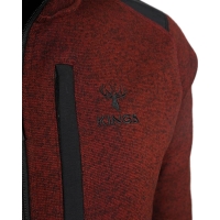 Толстовка KING'S Lifestyle Full-Zip Sweater цвет Heather Brick превью 2
