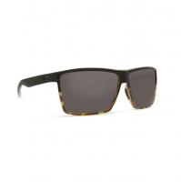 Очки поляризационные COSTA DEL MAR Rincon 580P р. XL цв. Matte Black/Shiny Tortoise цв. ст. Gray