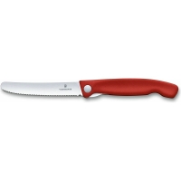 Нож кухонный VICTORINOX  6.7831 нержавеющая сталь рукоять рукоять Пластик цв. Красный