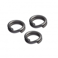 Кольцо заводное DECOY Split Ring (Black) № 1 (20 шт.)