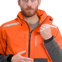 Куртка GRUNDENS Gambler Gore-tex Jacket цвет Red Orange превью 4